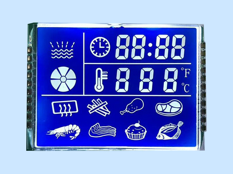 LCD段碼顯示屏，映照時代的透明窗口